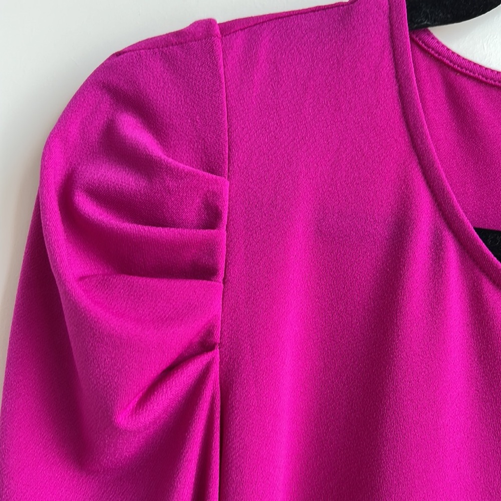 Adrianna Papell Puff Sleeves top - Picture 5 of 9